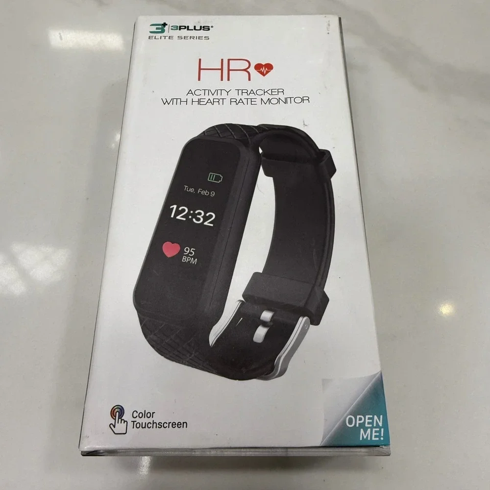 3PLUS Elite Series HR Activity Tracker with Heart Rate Monitor - Color Touchscre